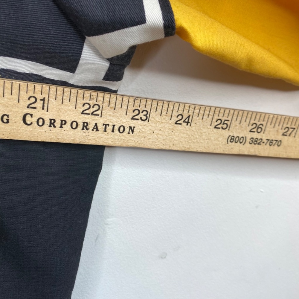 VTG Yamaha Jacket M 70s Unlined Yellow Motocross Moto Racing Medal Patch Pocket - Picture 12 of 14